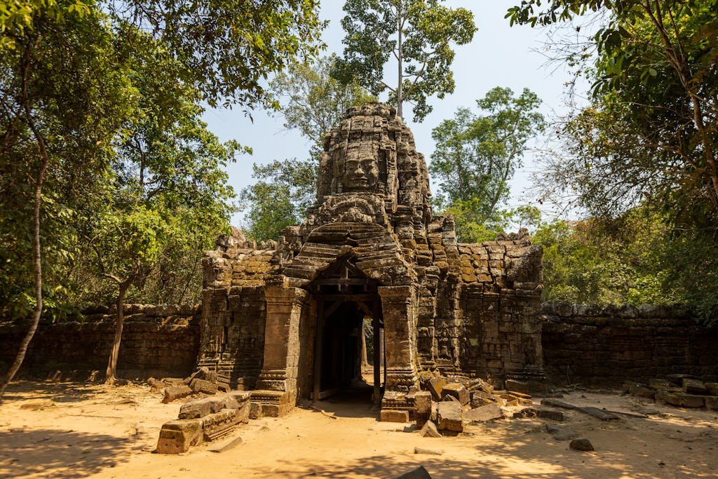 Angkor Wat Complex at Siem Reap, Cambodia